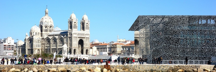 Apartment Hotels Europe Marseille Cathedral and MuCEM musuem